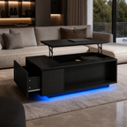 Table Basse Relevable Nova – Design Moderne avec Rangement Intégré
